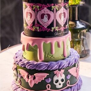 Bath & Body Works Spooky Cake Toppers - Pink, Green, Purple